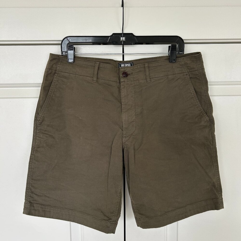 Todd Snyder Men's Chino Shorts Size 34